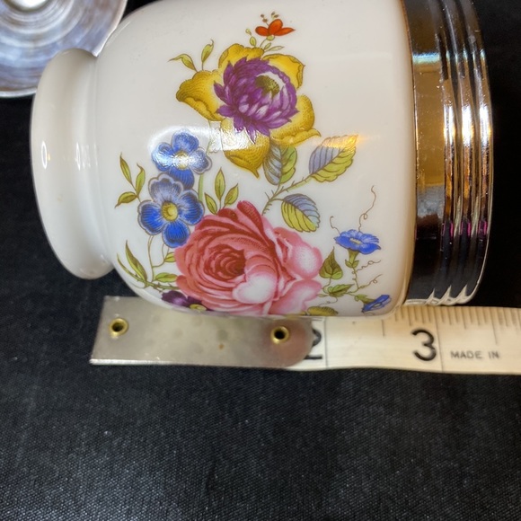 Royal Worcester Egg Coddler with Floral Design - Picture 8 of 8